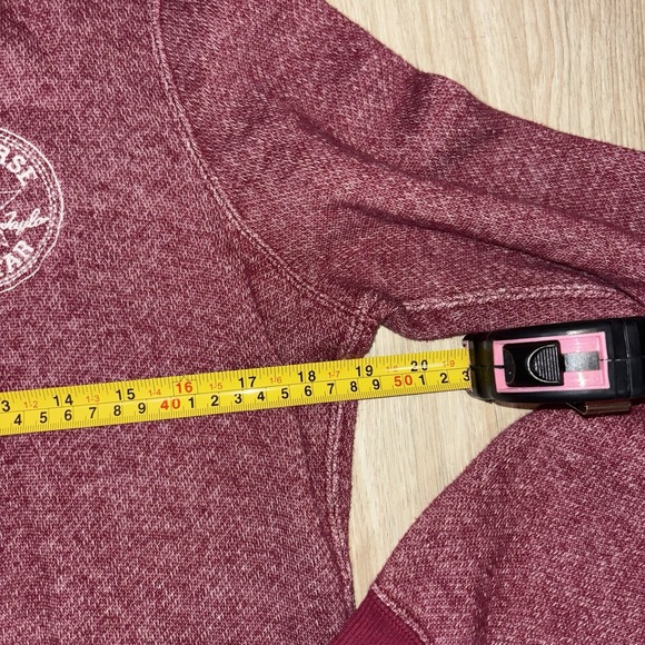 Converse All Star Burgundy Sweater Size‎ Large - Picture 4 of 7